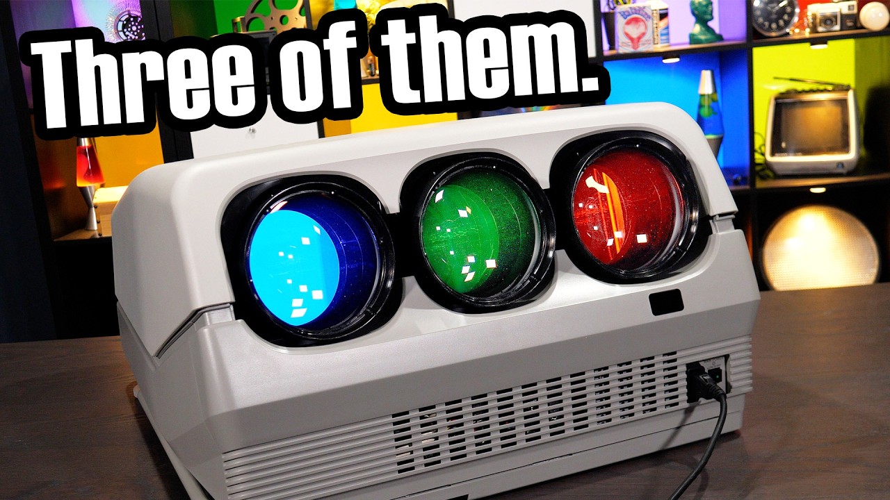 Video projectors used to be ridiculously cool