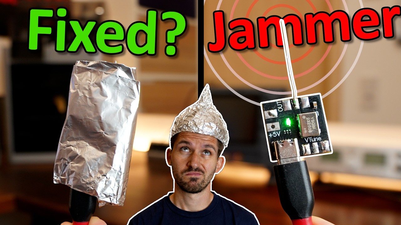 Stopping a WiFi Jammer and Other Radiation Is Easy?