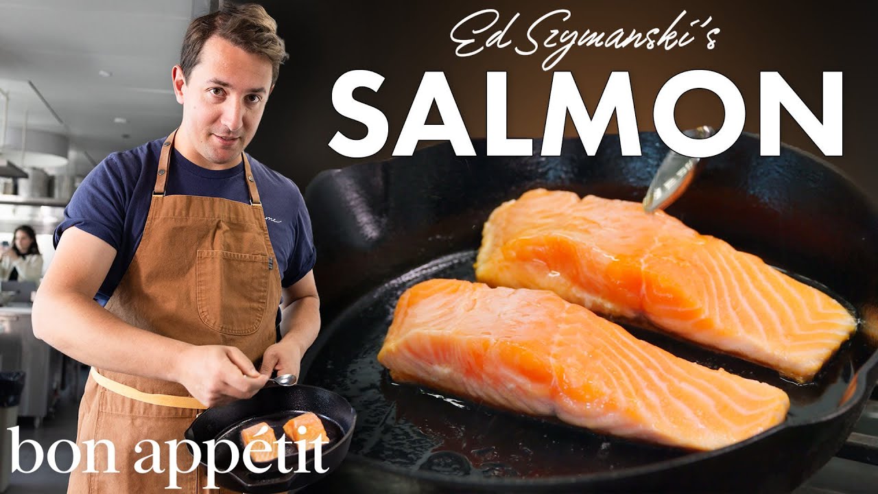 How One of NYC’s Best Chefs Cooks Perfect Salmon in 10 Minutes | Made in House | Bon Appétit