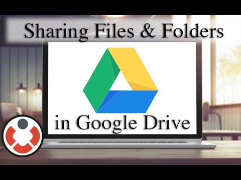 Google Drive Tutorial - Sharing Files and Folders [How to]