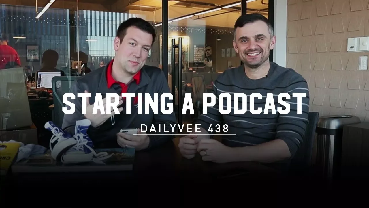 The High School Party Rule for Starting a Podcast and Other Business Stuff | DailyVee 438