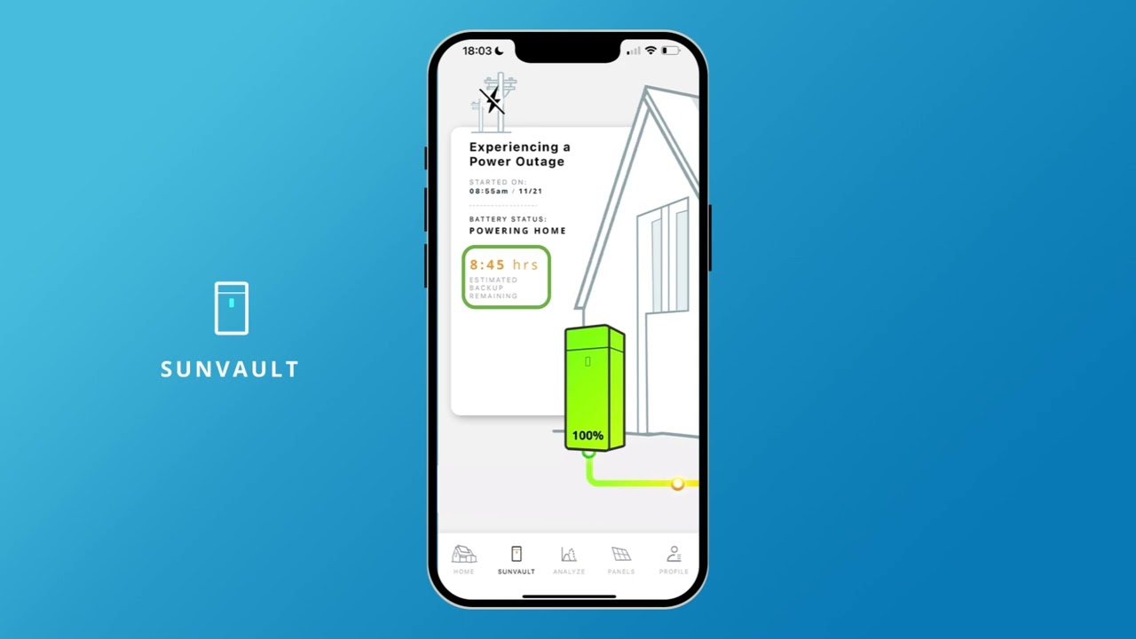 Managing SunVault® Storage with the mySunPower® App