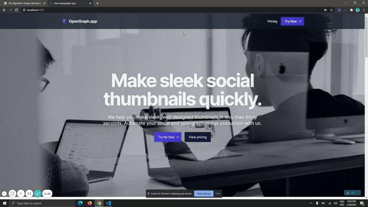 How to Create a Frosted Navbar with TailwindCSS