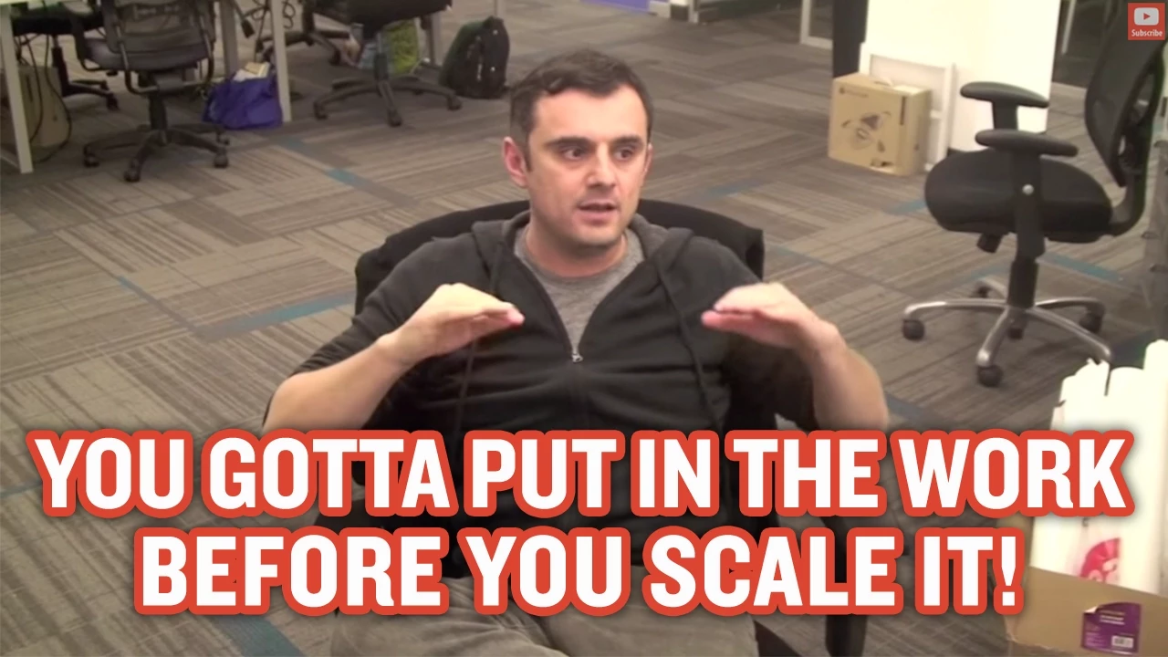 You Gotta Put in the Work Before You Scale it. (A Response to INC. Mag)