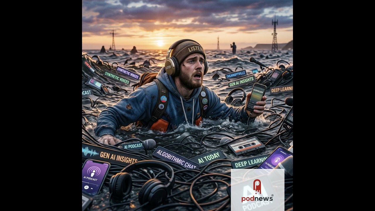 More new AI-generated podcasts than human ones