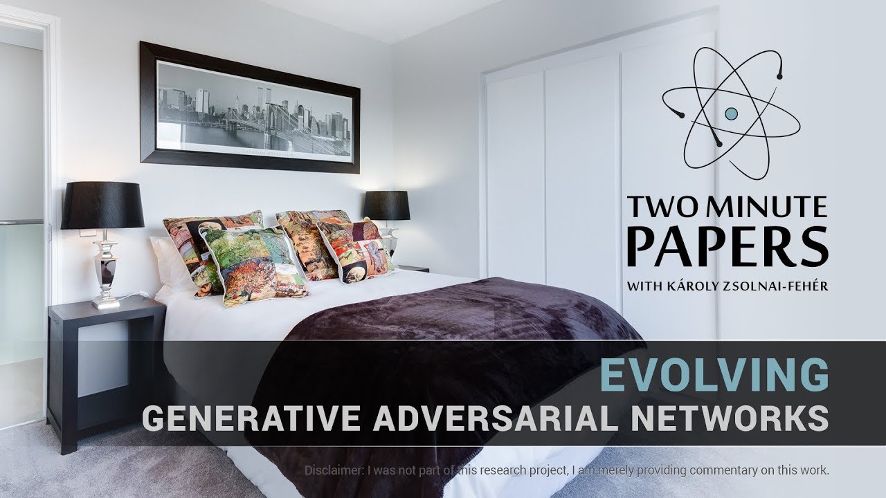 Evolving Generative Adversarial Networks | Two Minute Papers #242