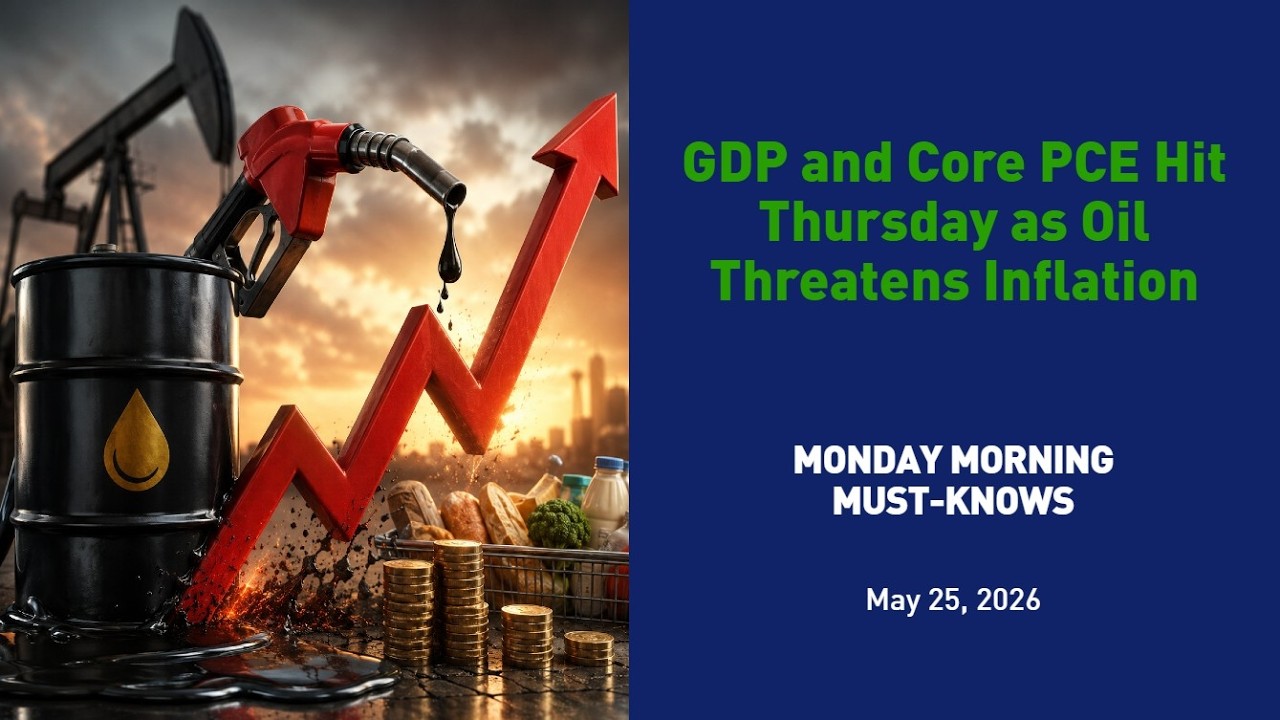 GDP and Core PCE Hit Thursday as Oil Threatens Inflation