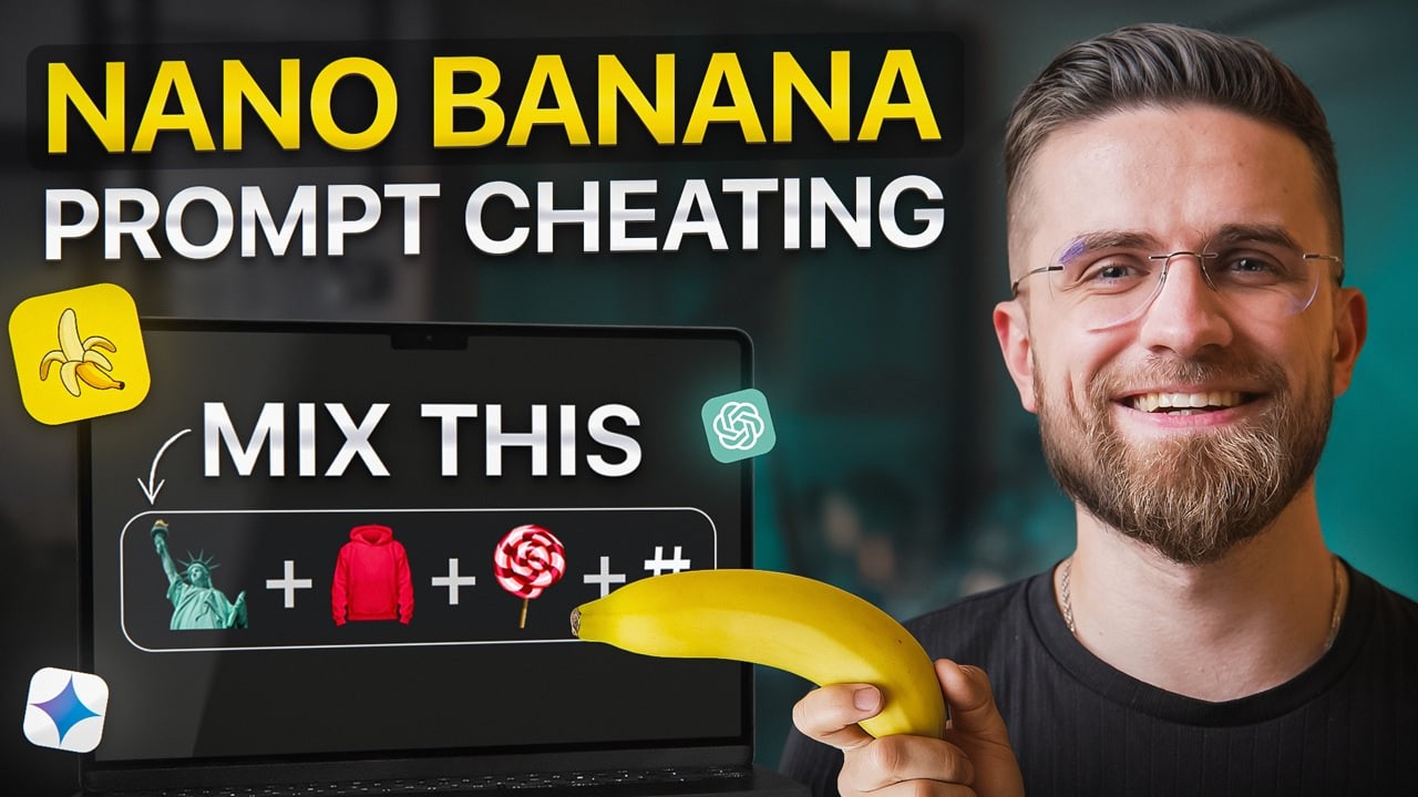 ULTIMATE NANO BANANA TUTORIAL: 15 PROMPT TECHNIQUES