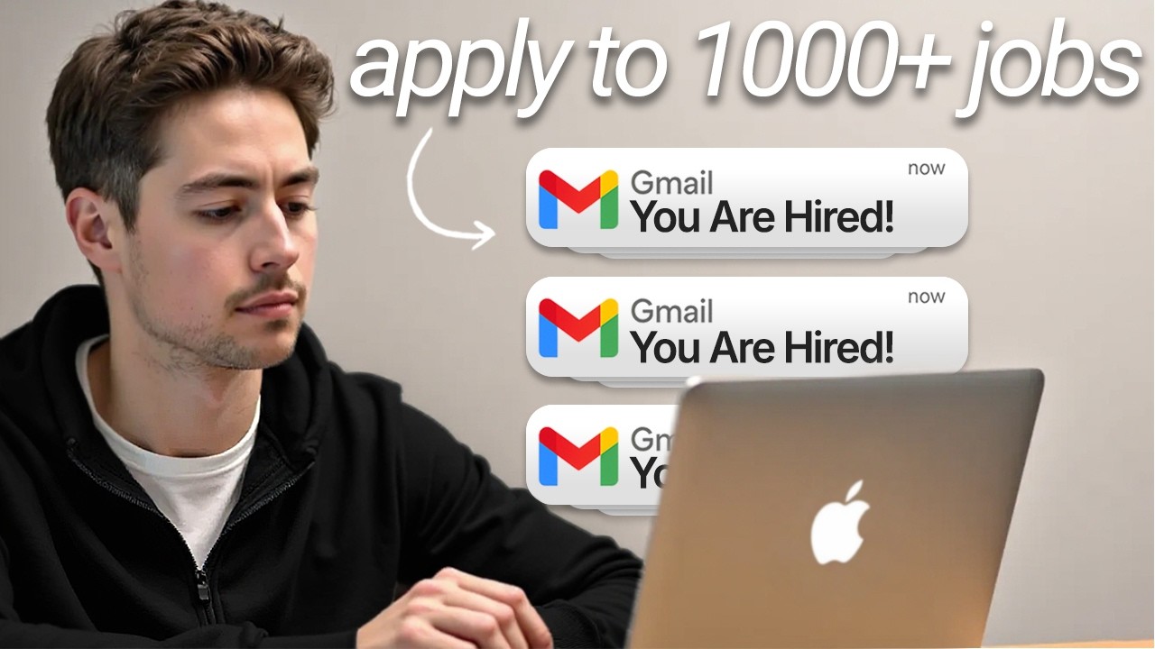 watch me apply to 1000+ jobs in minutes with AI