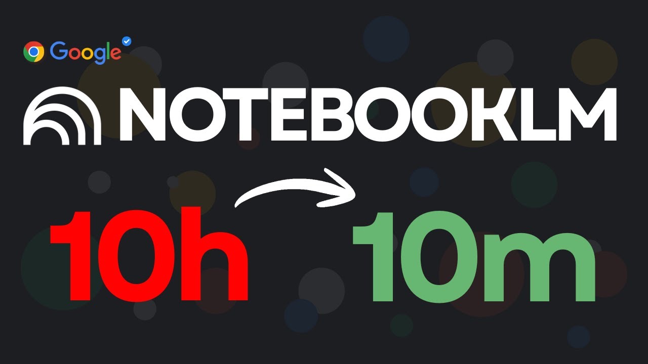 NotebookLM Just Got a Surprise Upgrade! 10 Hours of Work Done in Minutes