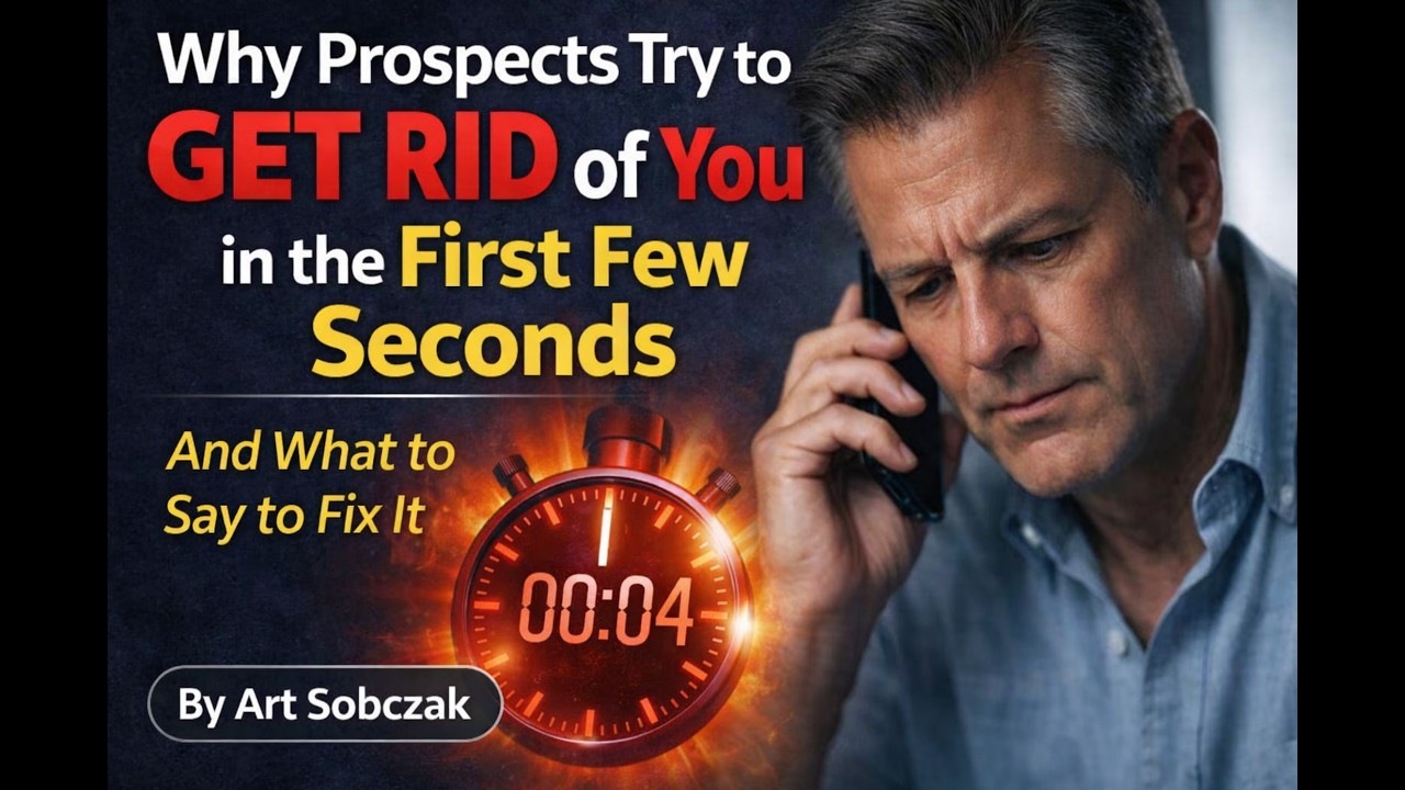 Why Prospects Try to Get Rid of You on Cold Calls, and What to Say Instead to Fix It