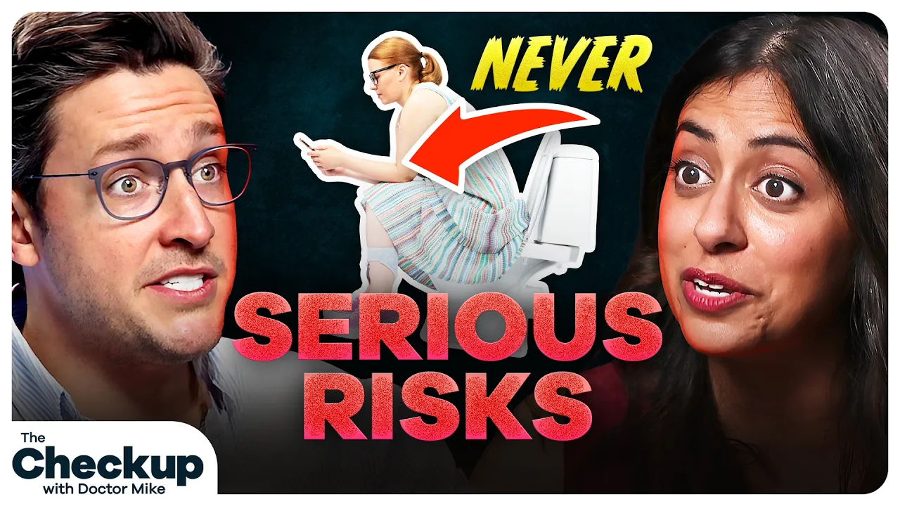 The Biggest Mistake People Make On The Toilet | Dr. Trisha Pasricha