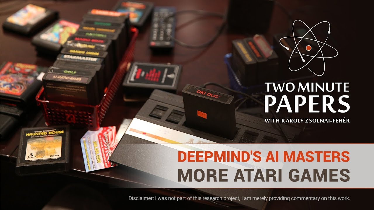 DeepMind's AI Masters Even More Atari Games | Two Minute Papers #238