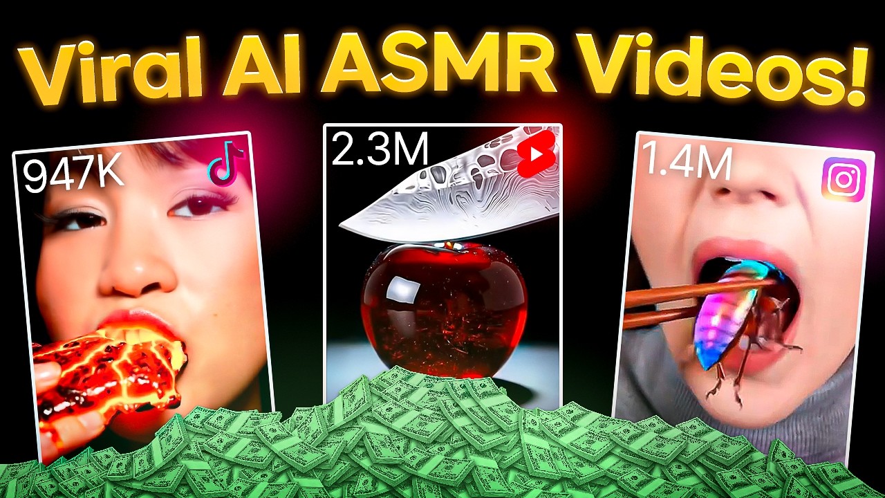 How to Automate Viral AI ASMR Videos 🤑