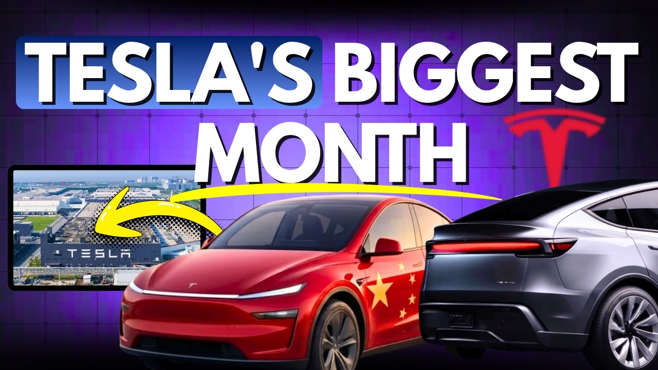 Tesla China Sales EXPLODE: 85,982 Cars in a Single Month