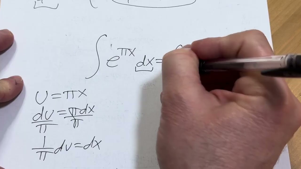 Integral of e^(pi*x)