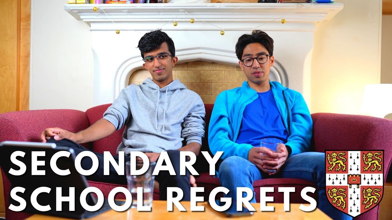 Secondary School Regrets of Cambridge Students
