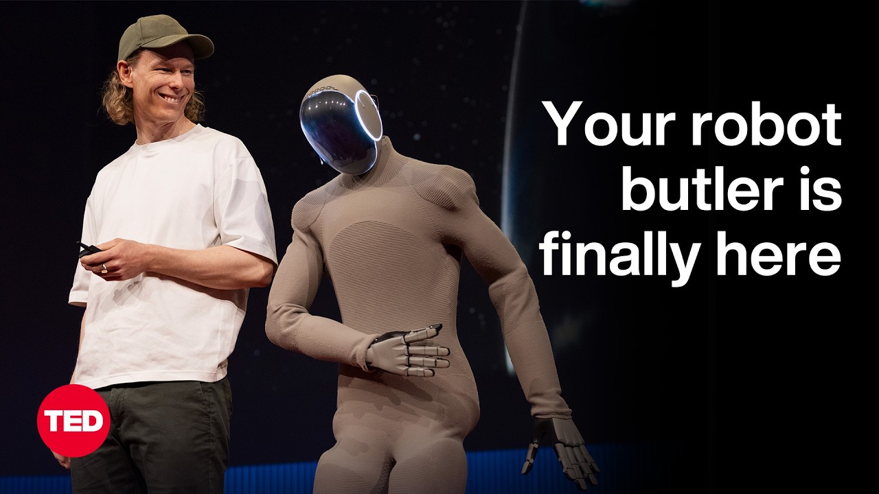 Meet NEO, Your Robot Butler in Training | Bernt Børnich | TED