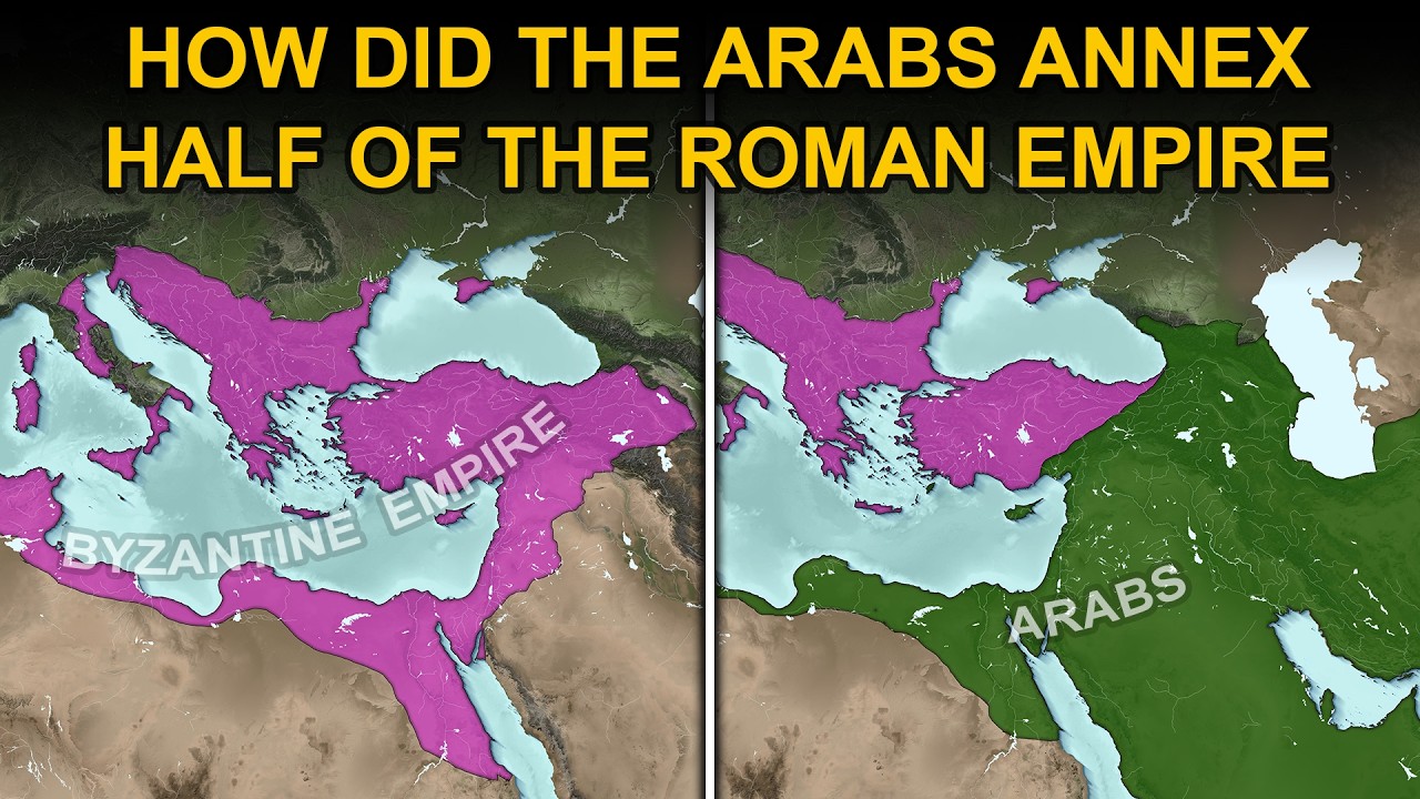 How did the Arabs Conquer HALF of the Byzantine Empire?