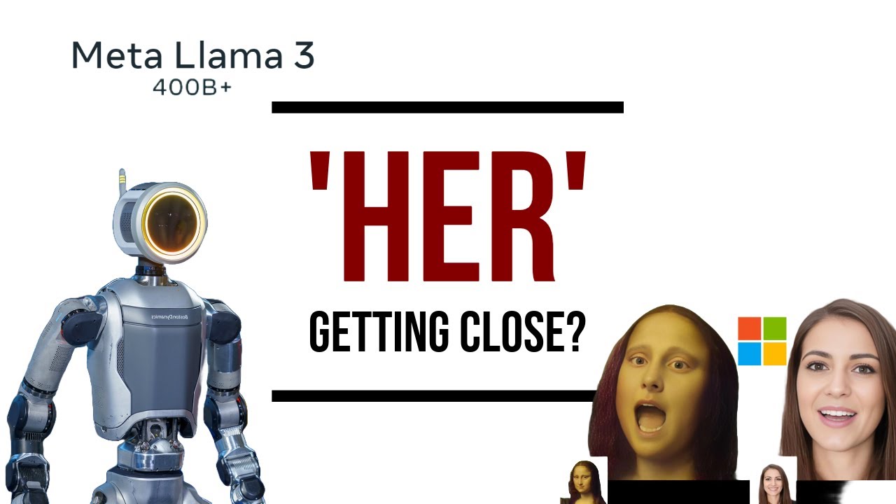 ‘Her’ AI, Almost Here? Llama 3, Vasa-1, and Altman ‘Plugging Into Everything You Want To Do’