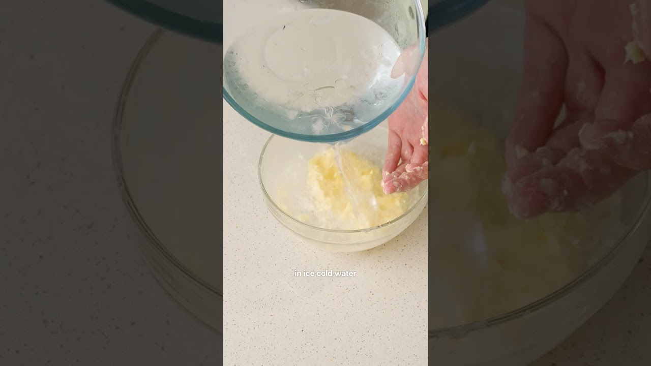 Making butter with coffee.