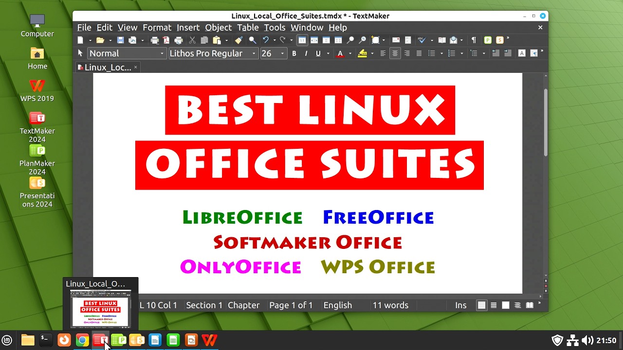Best Linux Microsoft Office Alternatives