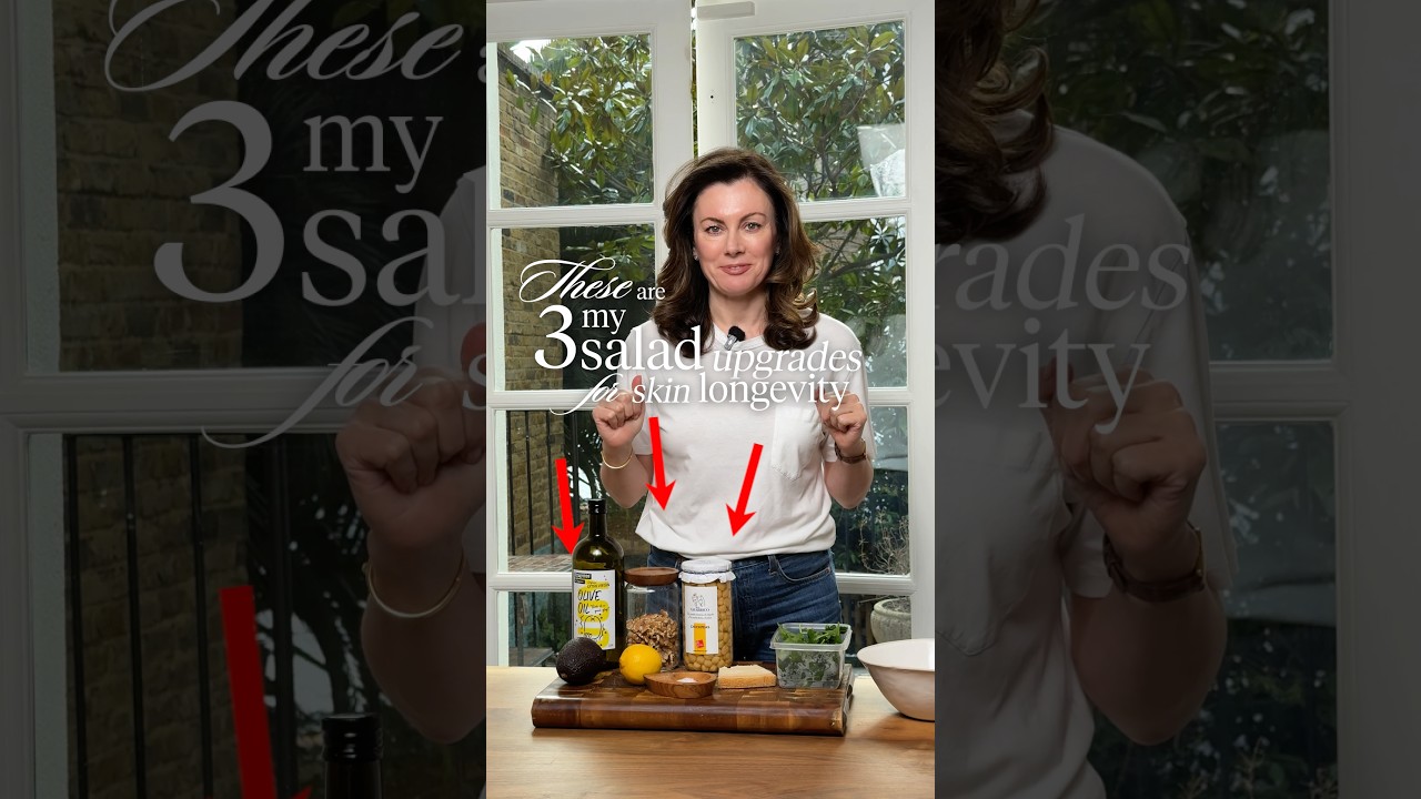 My 3 salad upgrades for skin longevity