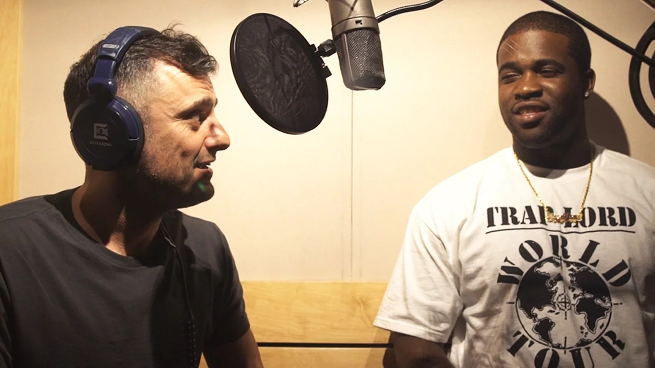 IN THE STUDIO WITH A$AP FERG | DailyVee 205