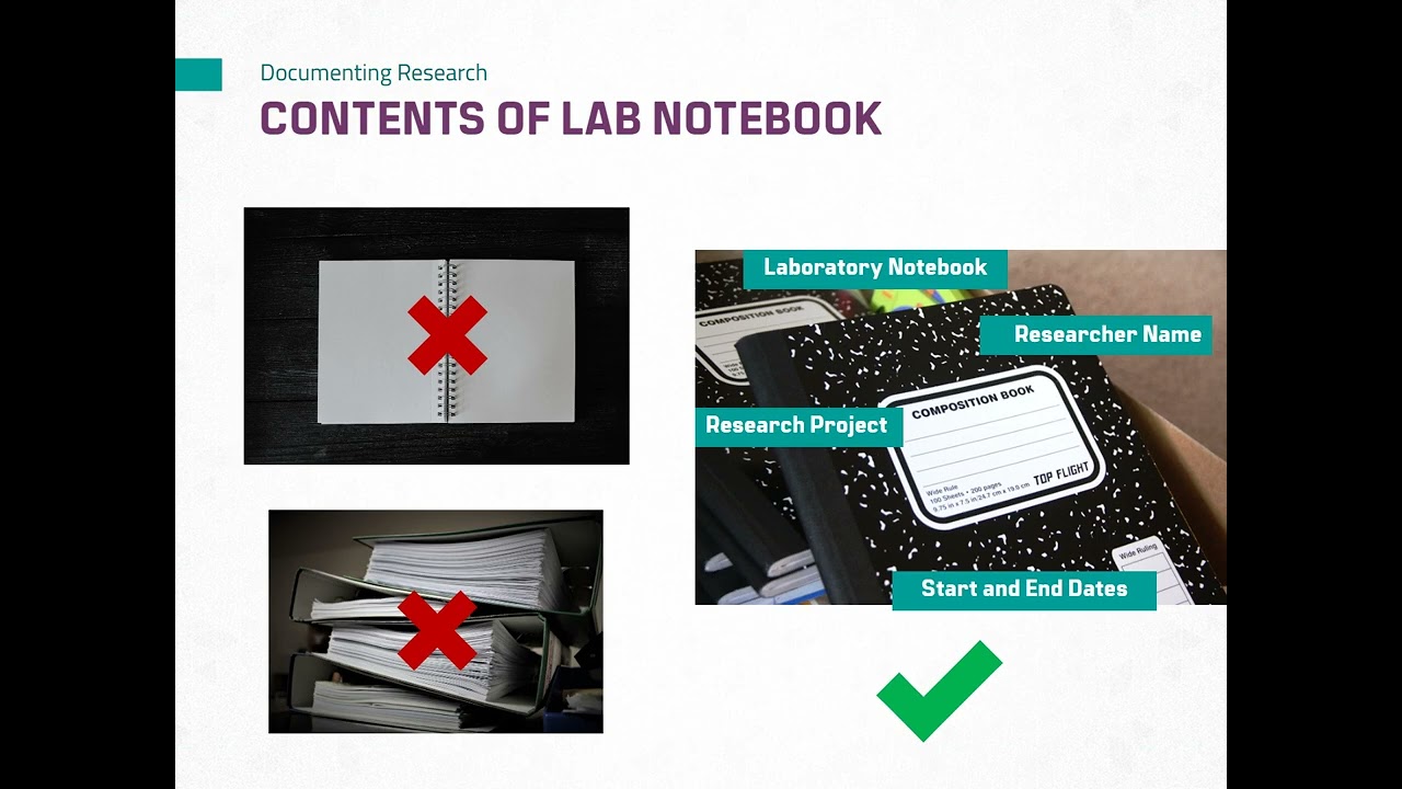 9 - Laboratory Notebook