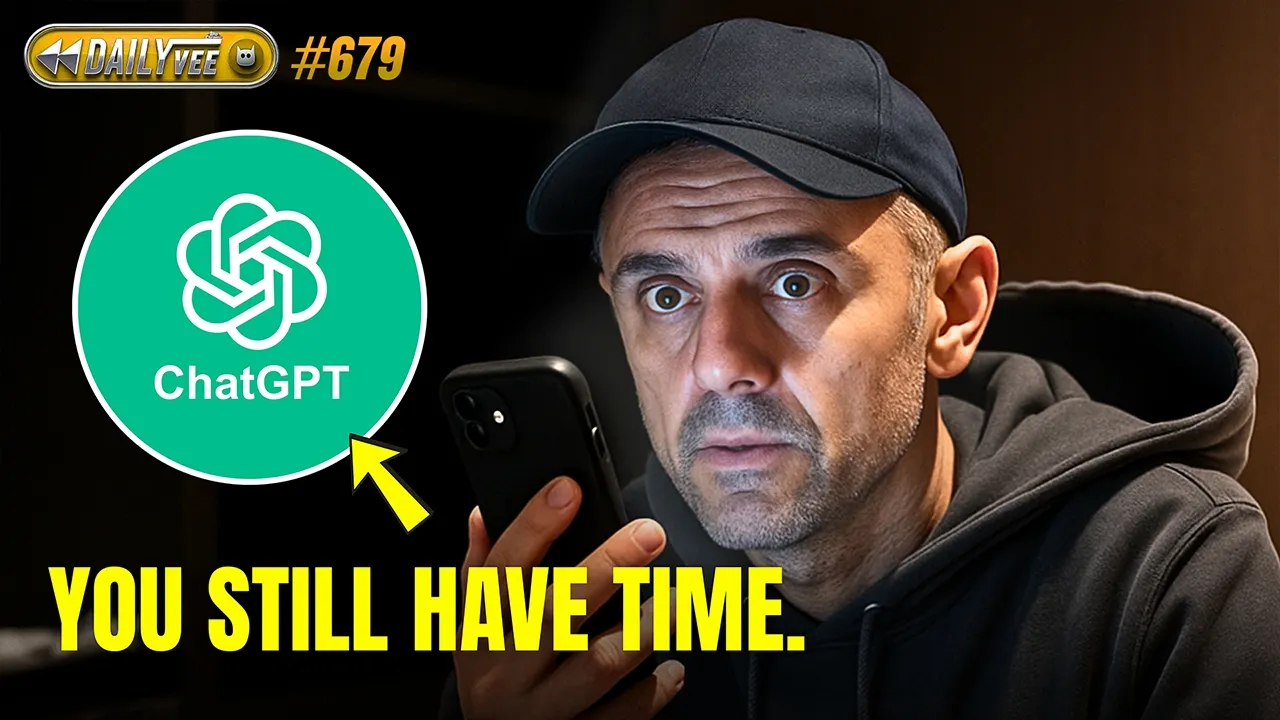 Give Me 6 Minutes And 45 Seconds, I’ll Delete Your Fear Of AI | DailyVee ep 679