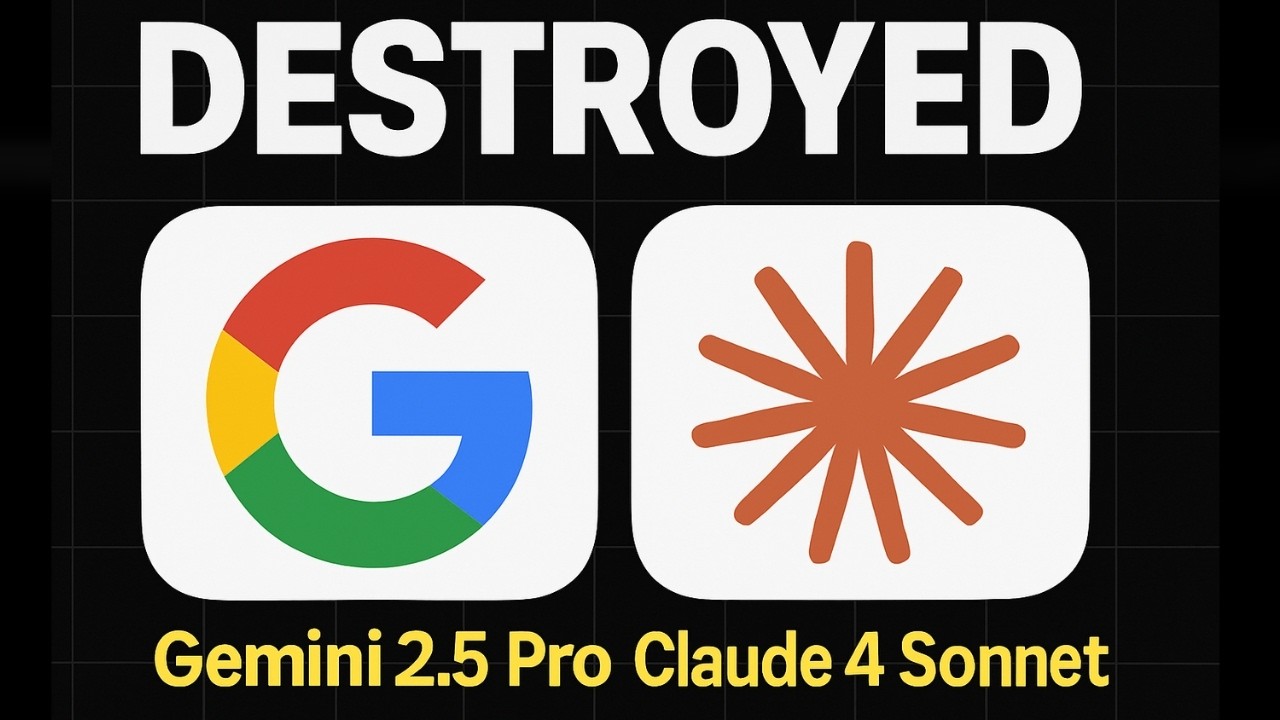 Claude 4 Sonnet or Gemini 2.5 Pro?