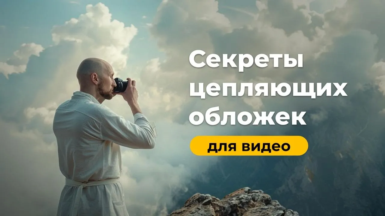 🔥 Как сделать цепляющую обложку для видео? Все секреты и правила в одном видео!