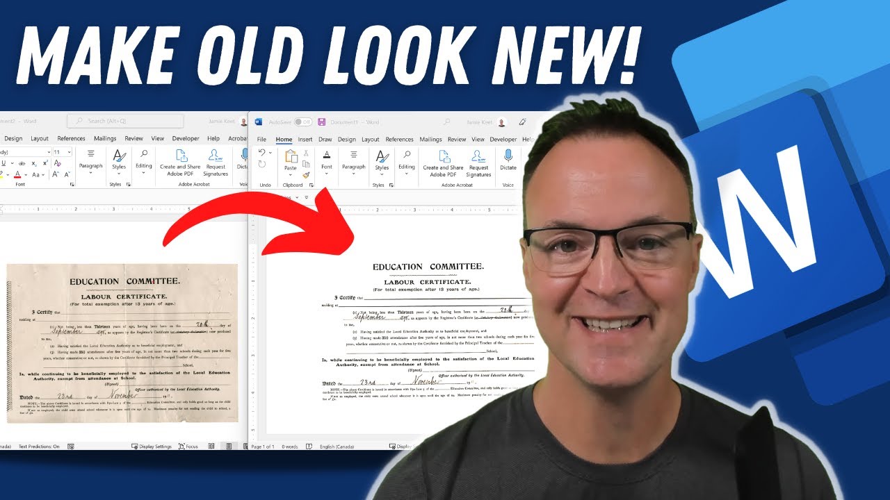 Repair Documents in Microsoft Word. Make Old Look New!