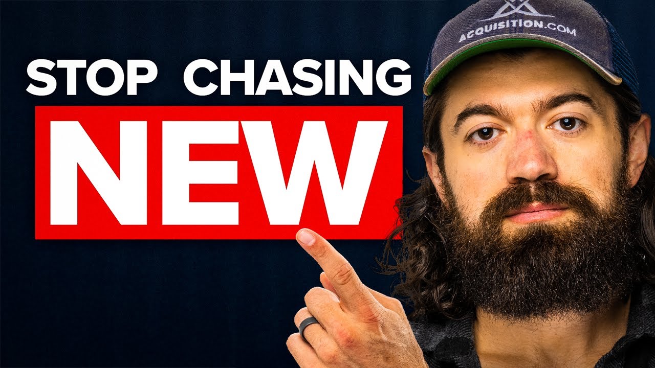 Entrepreneurs, stop starting new businesses. Fix the one you've got.