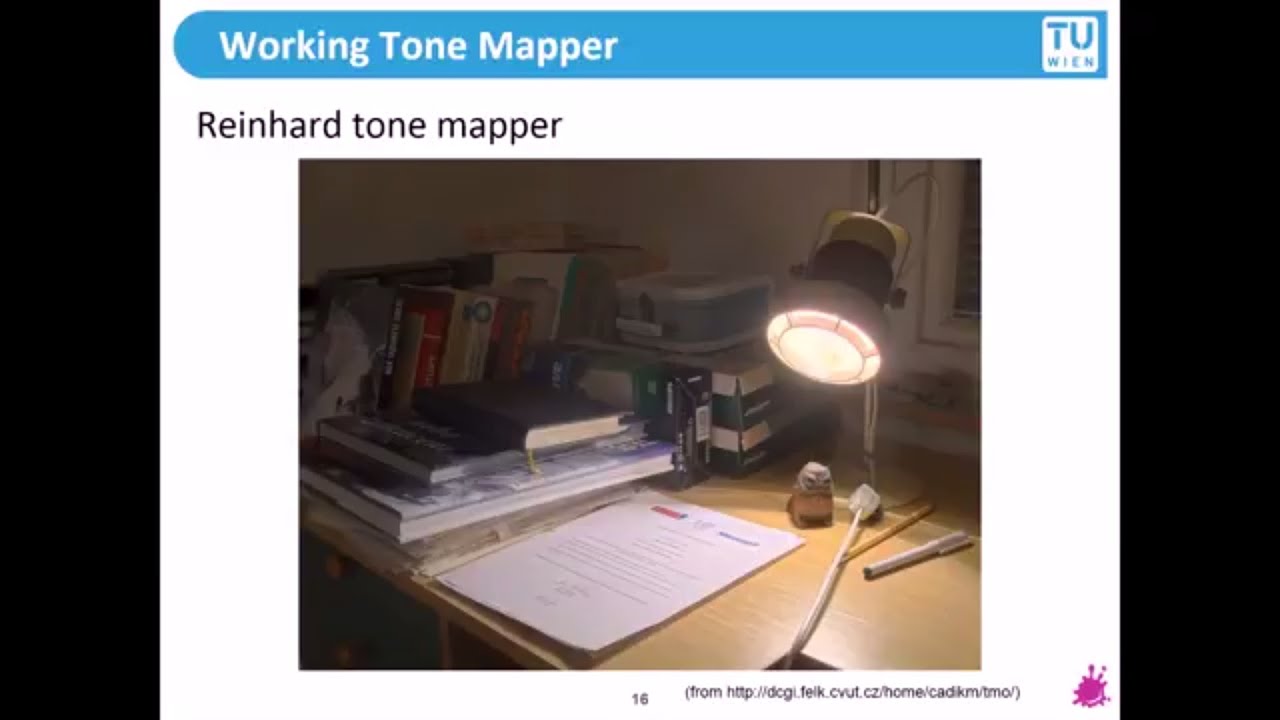 TU Wien Rendering #21 - Tone Mapping Basics