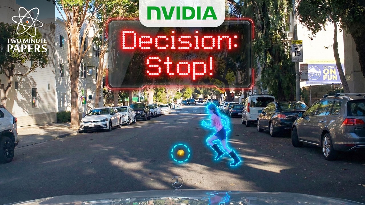NVIDIA’s New AI Just Cracked The Hardest Part Of Self Driving