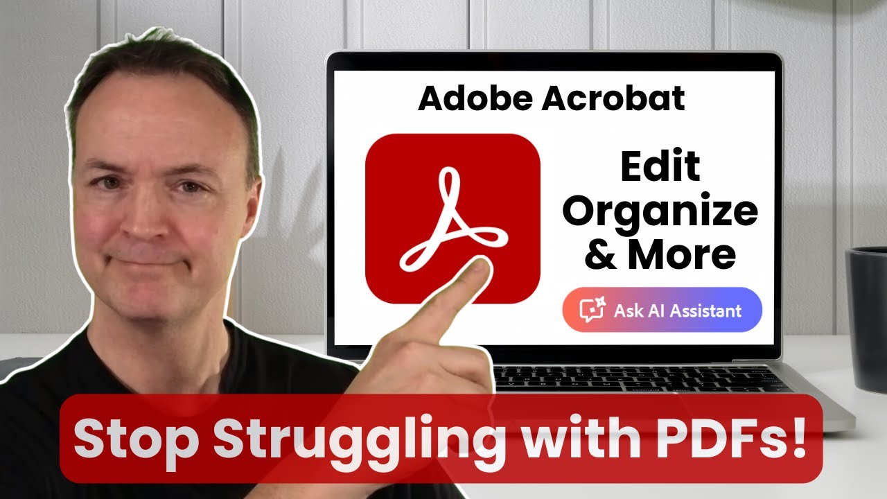 How to Use Adobe Acrobat in 2025 – Edit PDFs, Use AI Assistant, and More!