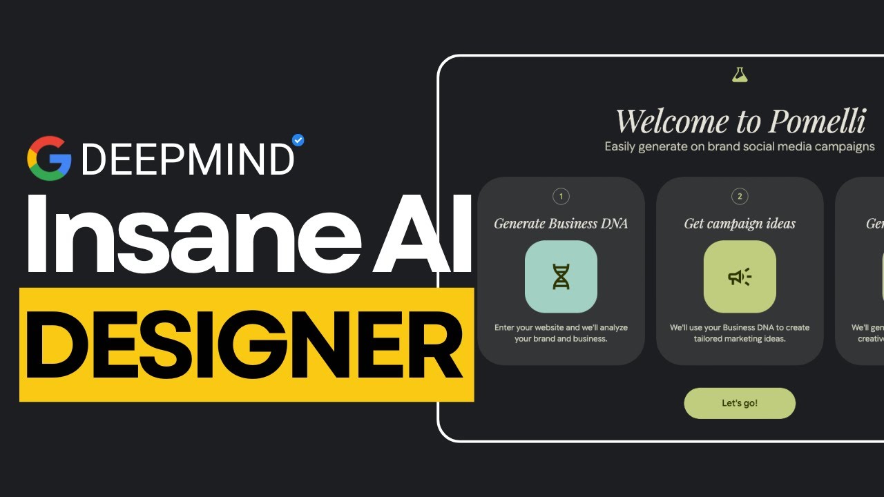 Google DeepMind Just Dropped a NEW AI TOOL: Pomelli!