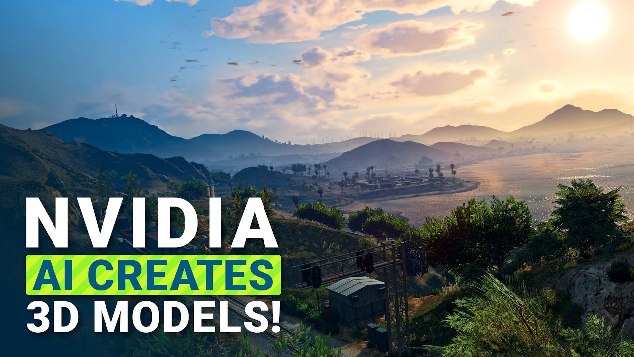 NVIDIA’s New AI: Generating 3D Models!