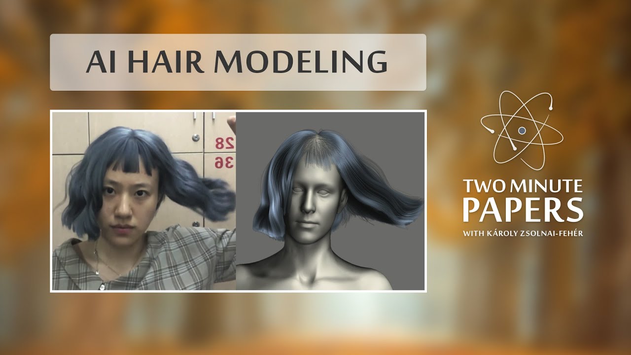 This AI Captures Your Hair Geometry...From Just One Photo! 👩‍🦱