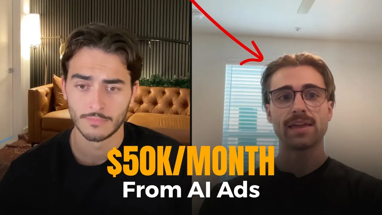 How Mark makes $50k/month with AI advertising!