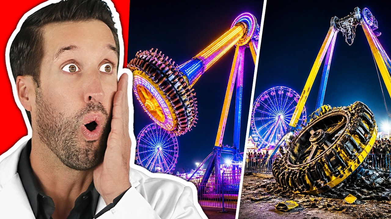 ER Doctor REACTS to Insane Theme Park Ride Injuries