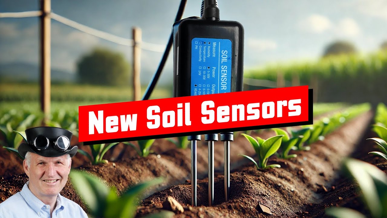 (502) New (better) Soil Moisture Sensors and RS485 Modbus on ESP32 Arduino