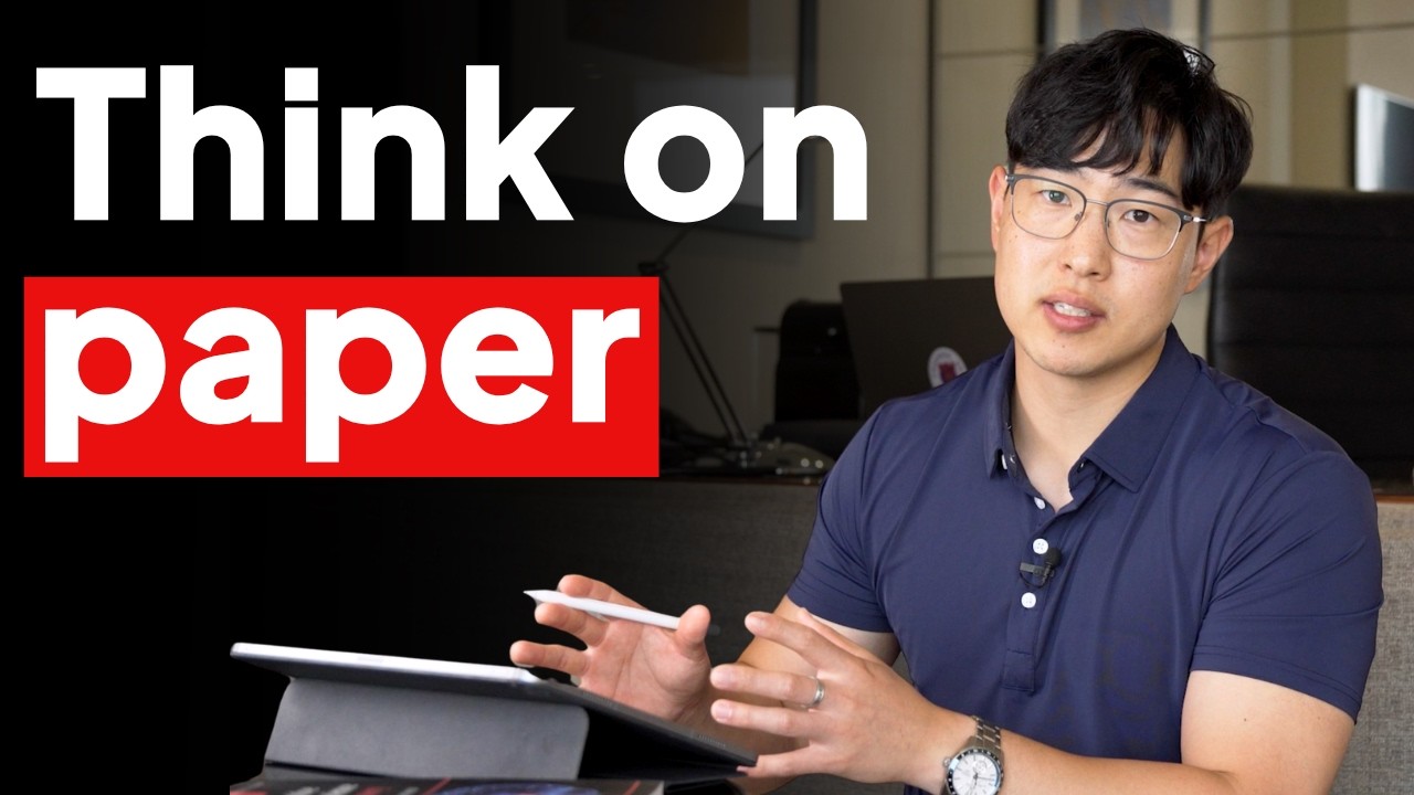 The top 1% Think on Paper. Here’s How To Do It.