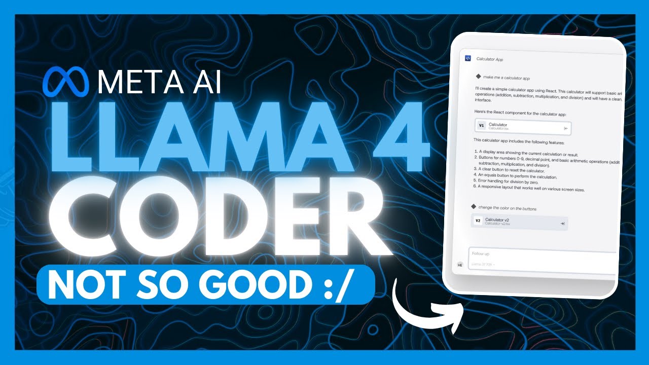 LLAMA 4 Coder: FULLY FREE AI Coder! Fast + 10 Million Context!