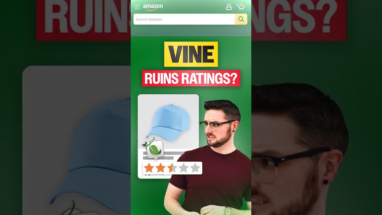 Does Amazon Vine Actually Ruin Your Ratings #shorts #amazon #vine