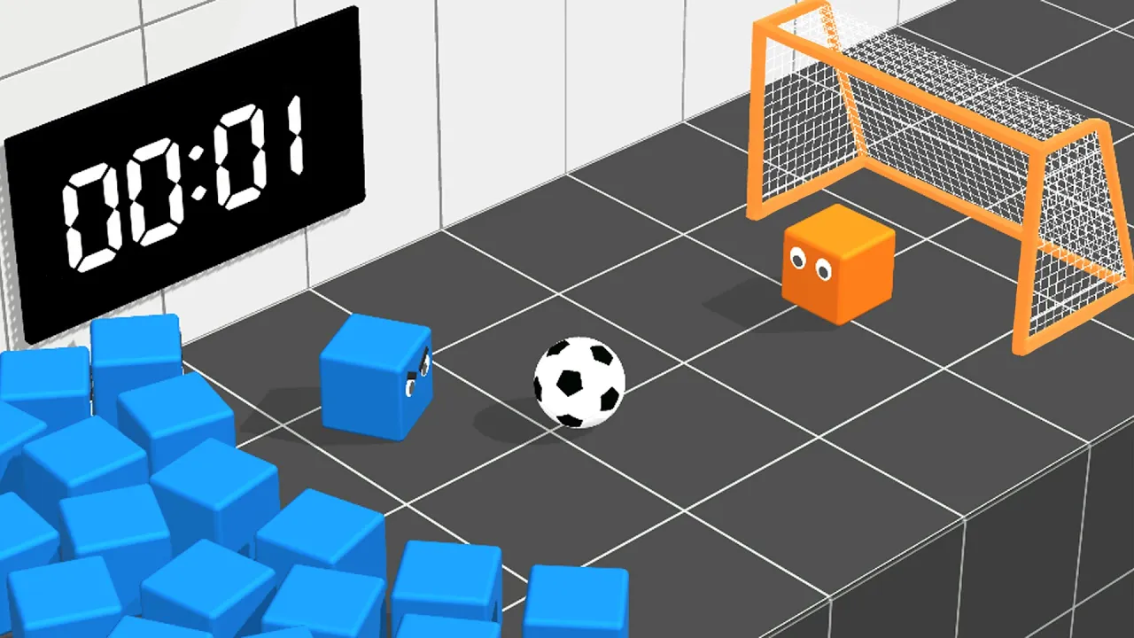 Как AI учится играть в футбол: уроки физики и самообучения