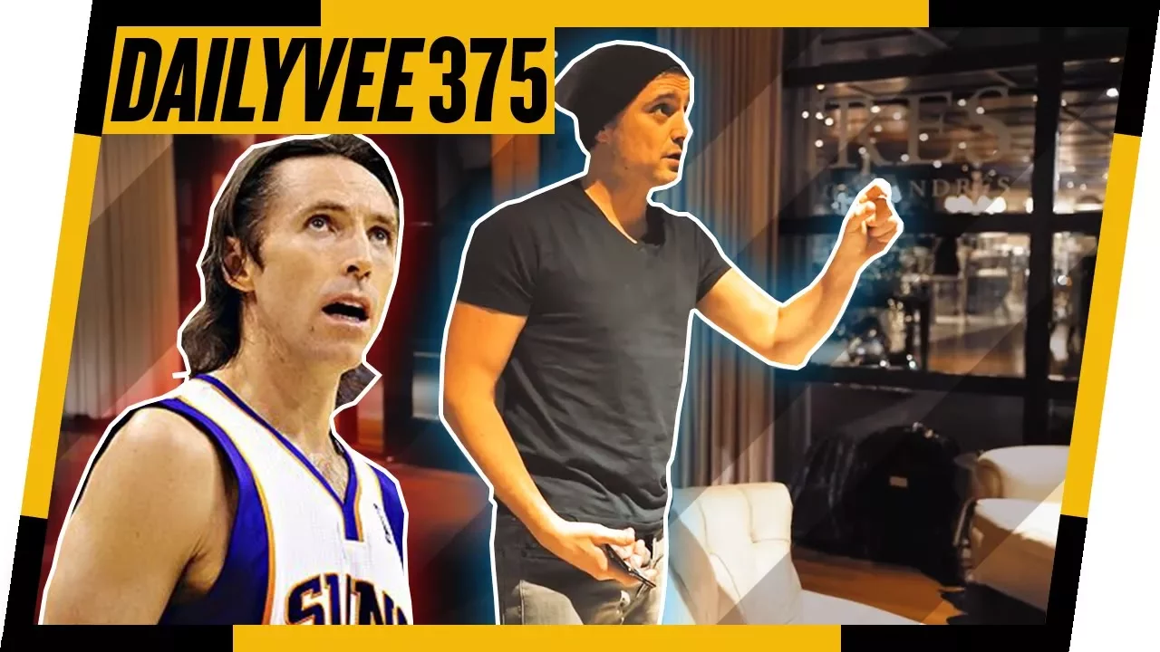Why Are No Professional Athletes Vlogging?! (Meeting With Steve Nash) | DailyVee 375