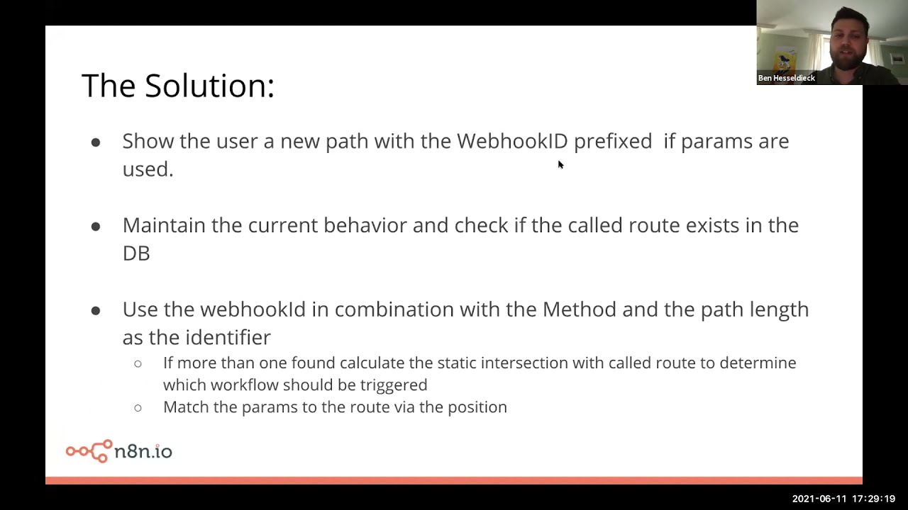 Super powers of the Webhook node - Ben Hesseldieck
