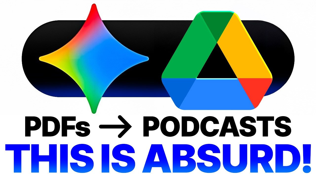 Gemini Just Turned PDFs Into Podcasts 😱